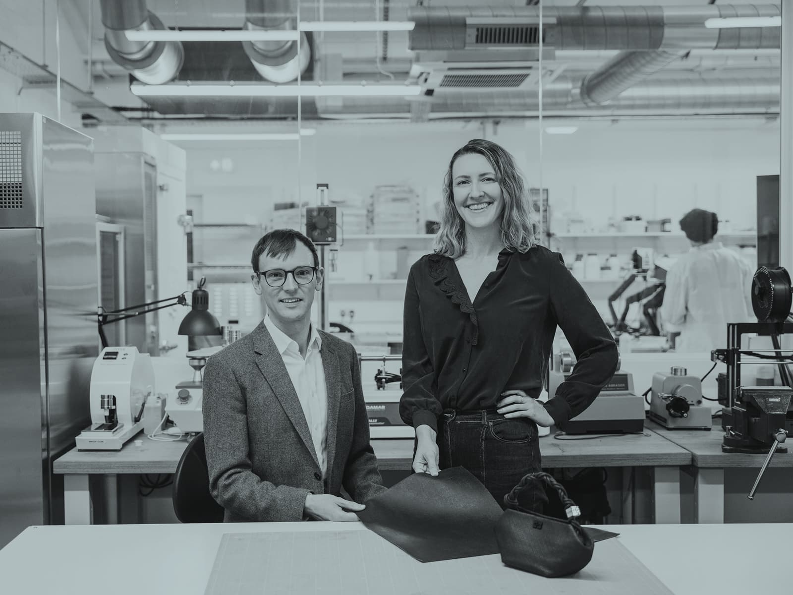 Modern Synthesis Co-Founders Jen Keane (CEO) and Ben Reeve (CTO)