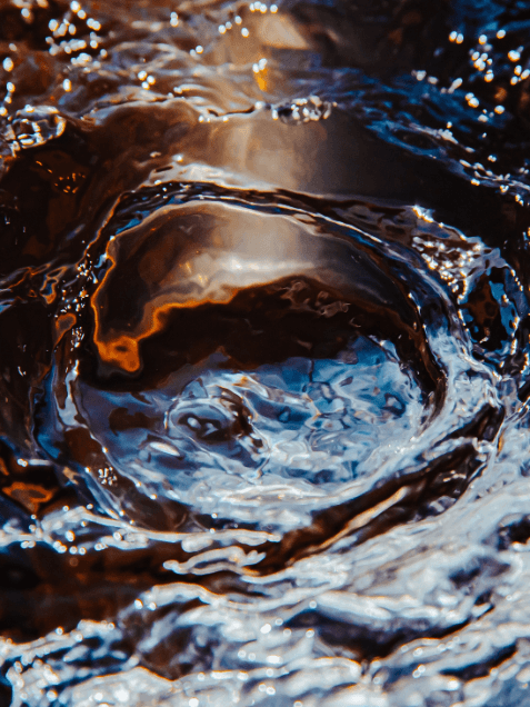 Conserving water usage in material production